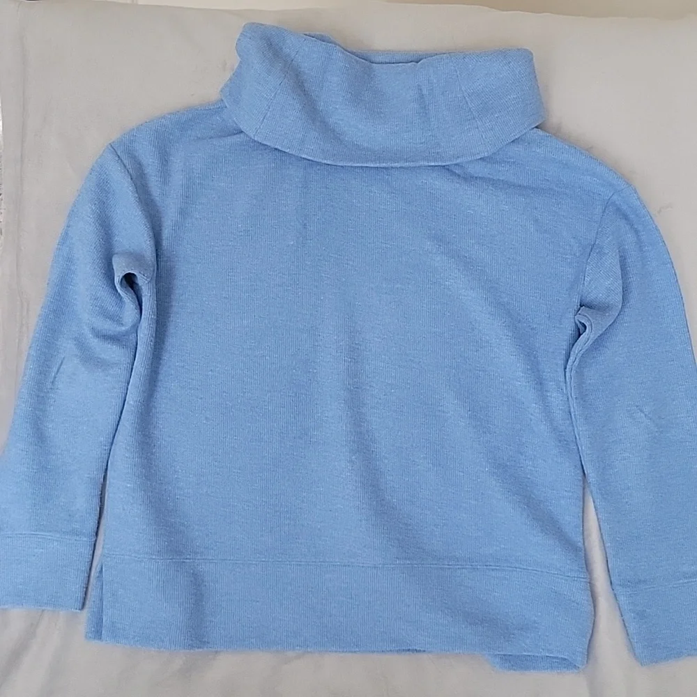 Banana Republic Collar Sweater Long Sleeves, Color Blue, Size M